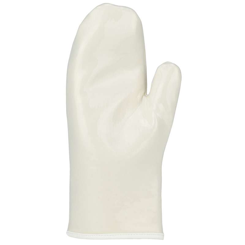 QRP® Qualatherm® Heat & Cold Resistant Mitt with Silicon Rubber Outer Shell and Nylon Lining - 12"